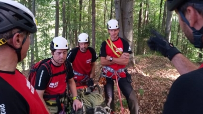 Intervenții  – dar și antrenamente – speciale ale salvamontiștilor