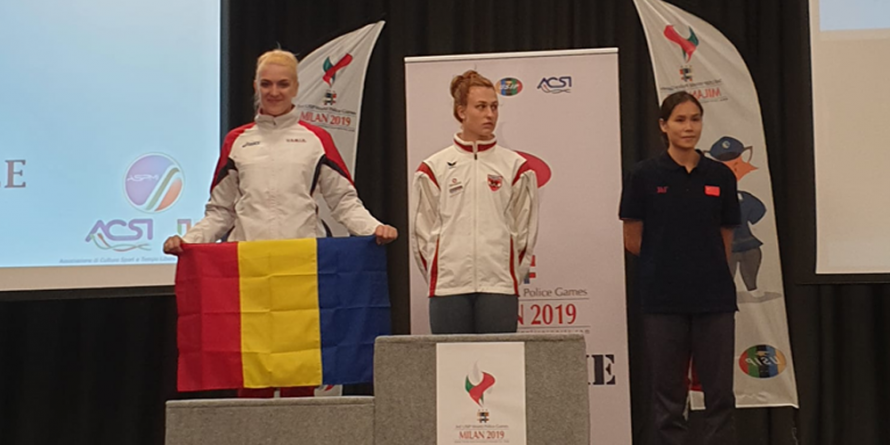 Ionela Cozma de la Poliția Tăuții Măgherăuș – vicecampioană mondială la înot