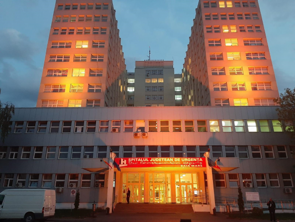 Astăzi, la Spitalul Județean, situația a fost cam… portocalie