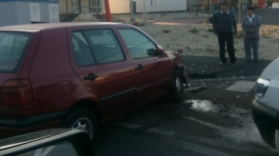 Alt accident lângă Penny Baia Sprie? Naturlich!