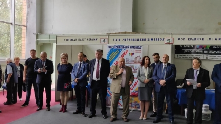 Delegație a CCI Maramureș, la expoziția internațională ”Produs în Euroregiunea Prutul de Sus” de la Cernăuți