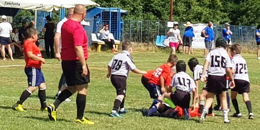 Băimărenii au urcat pe podium la toate categoriile de vârstă ale Memorialului ”Florin Popovici” la minirugby