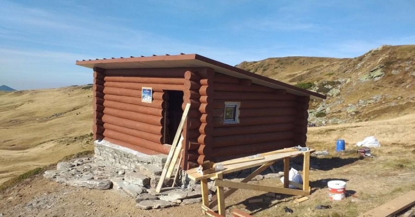 Refugiul montan de pe vârful Gărgălău a fost finalizat