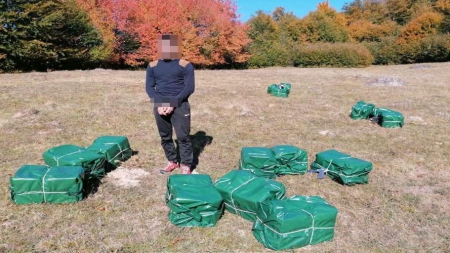A fost prins un contrabandist ucrainean; nu l-a putut mitui pe Rot, câinele de serviciu