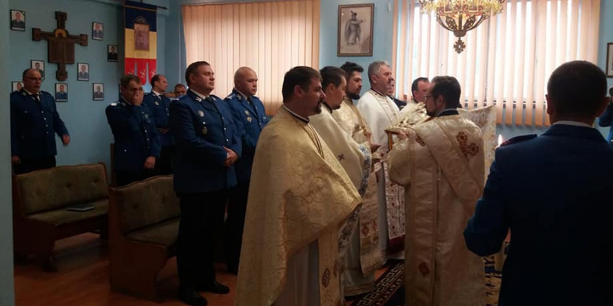 Jandarmii maramureșeni și-au sărbătorit patronii spirituali (GALERIE FOTO)