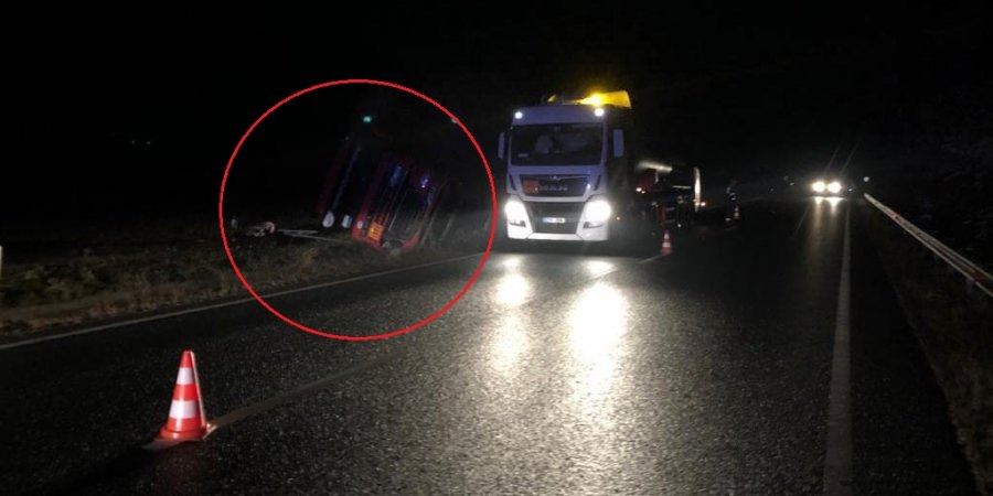 Argonul lichefiat din cisterna răsturnată a fost transvazat în această seară (GALERIE FOTO)