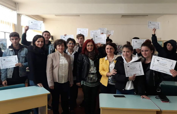 Elevii de la Colegiul „Aurel Vlaicu” și-au sărbătorit patronul spiritual (GALERIE FOTO)