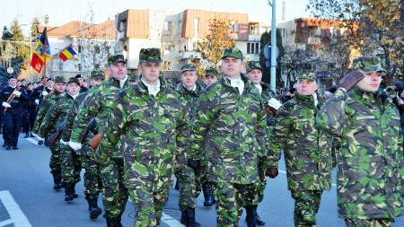 Paradă militară în Baia Mare de 1 Decembrie; circuția rutieră va fi restricționată