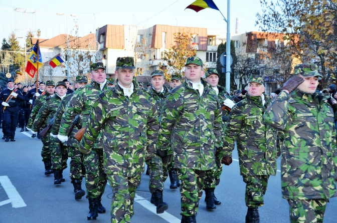 Paradă militară în Baia Mare de 1 Decembrie; circuția rutieră va fi restricționată