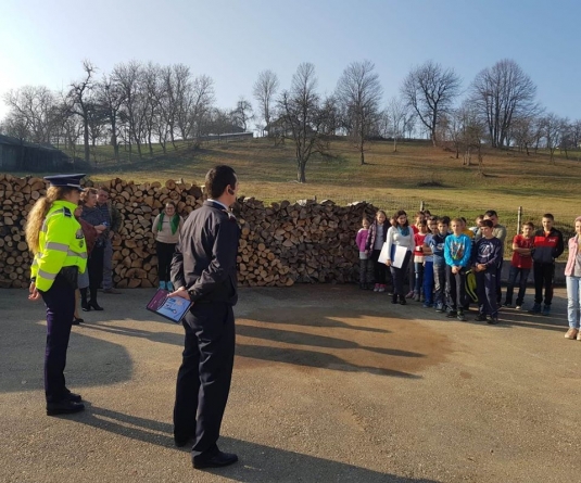 Evacuare de urgență la Școala din Cupșeni