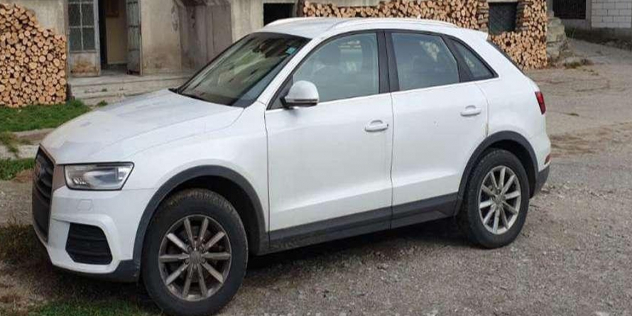 Audi Q3 furat din Italia și găsit în Borșa