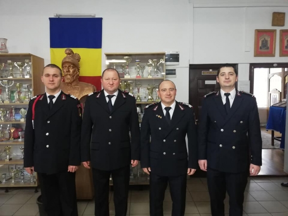 Avansări în grad la ISU Maramureș