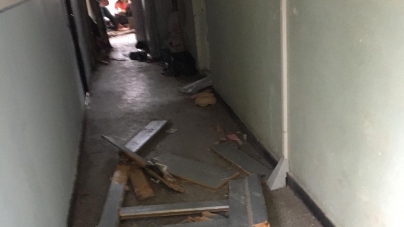 Explozie într-un bloc de pe strada George Enescu din Baia Mare (VIDEO ȘI GALERIE FOTO)