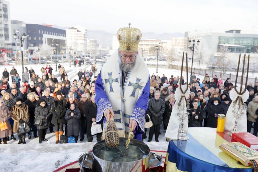 De Bobotează, la Catedrala Episcopală