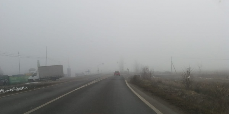 19 localități afectate de ceață până la miezul nopții