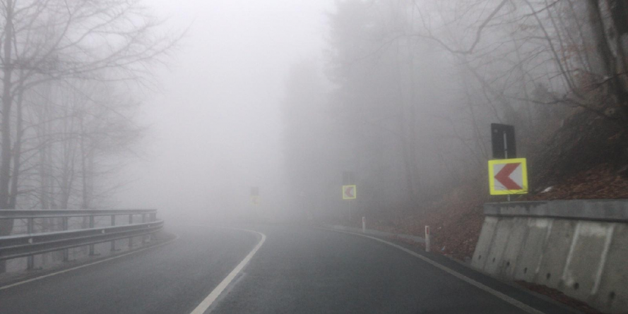 Atenționare meteorologică de ceață, valabilă în Maramureș