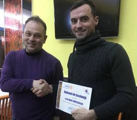 Excelența ”pompierului salvator și în timpul liber”, recunoscută și de Club Rotary Baia Mare 2005