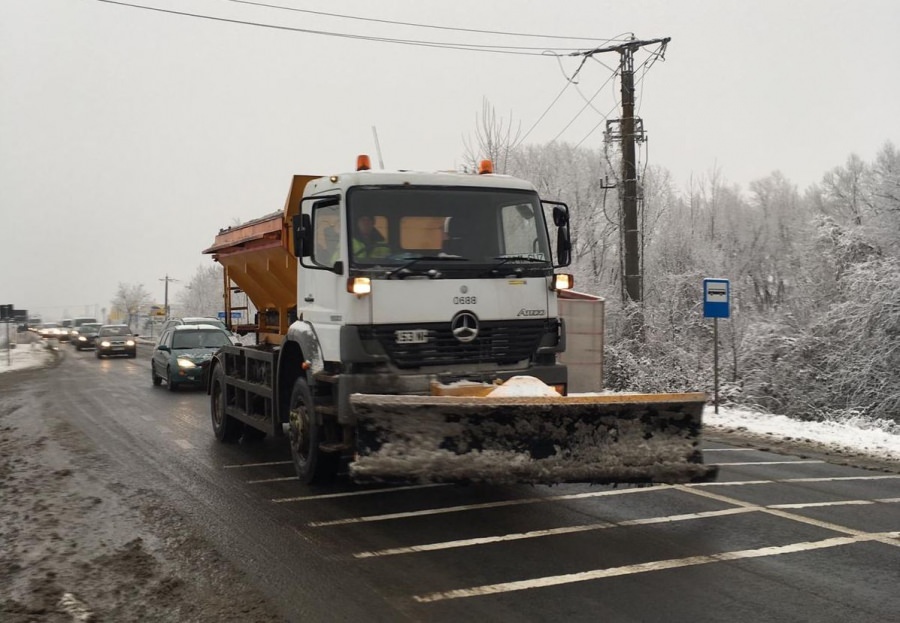 Cum stăm cu vremea, drumurile și zăpada prin județ