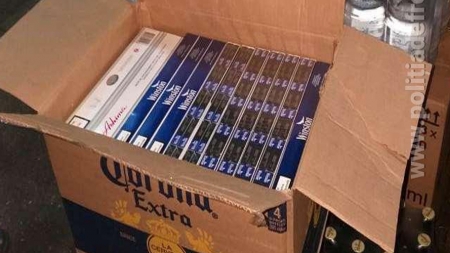 L-au amendat cât nu făceau toate țigările ascunse în cutii de bere