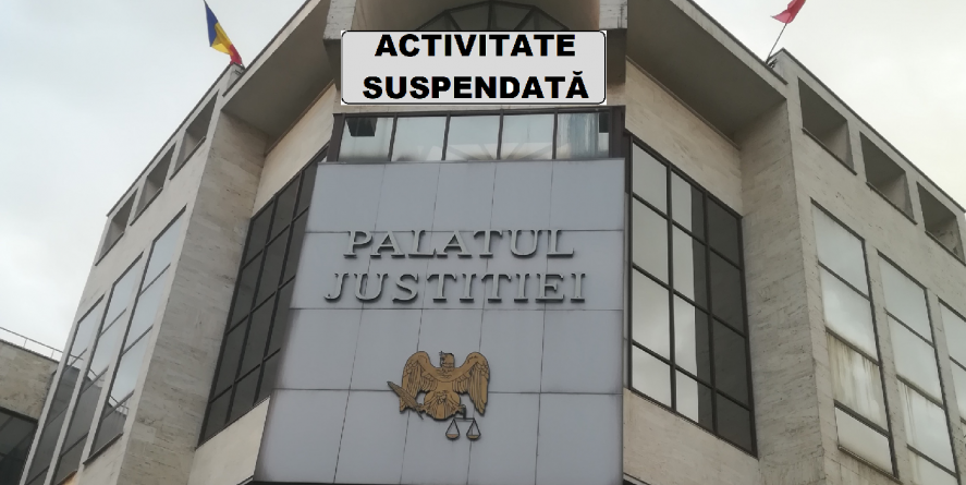 Activitatea Judecătoriei Baia Mare a fost suspendată pe termen nedeterminat