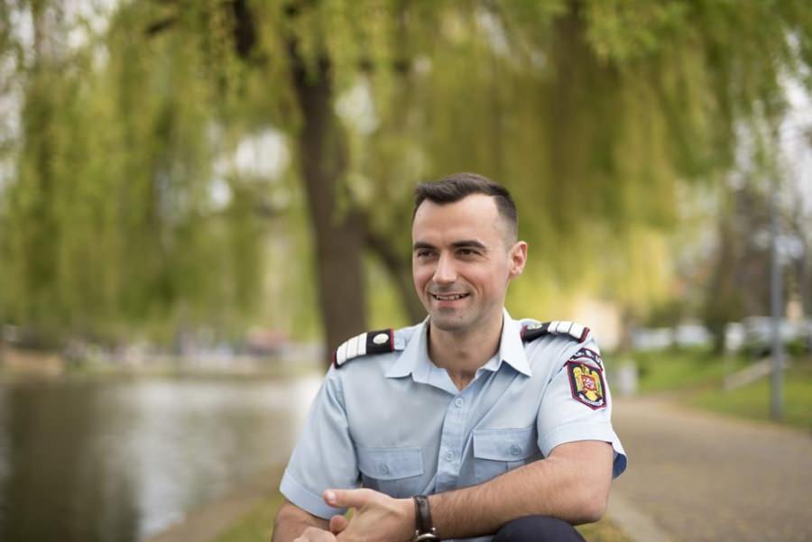Un pompier maramureșean, salvator și în timpul liber