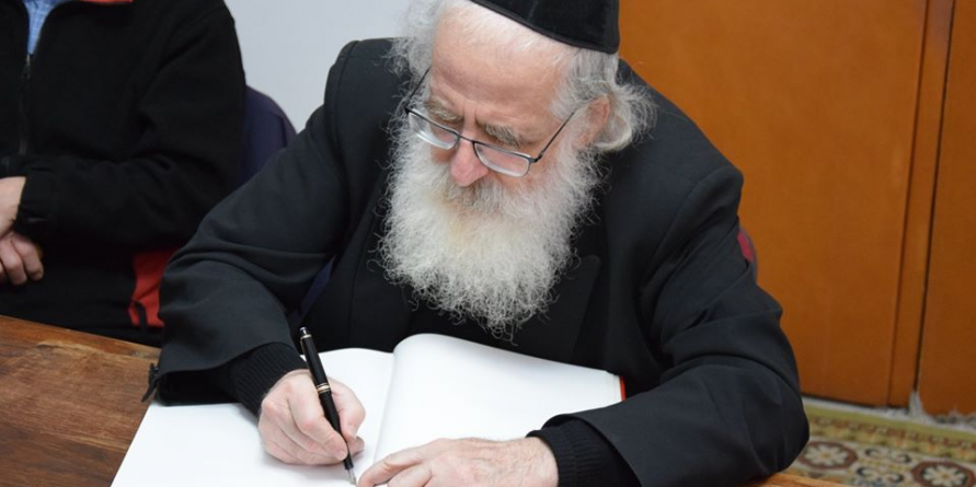 Prim-rabinul Comunității Evreiești din România a vizitat Seiniul  (GALERIE FOTO)