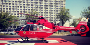 Maramureșean în stare gravă, transportat cu elicopterul SMURD din Sighet în Baia Mare