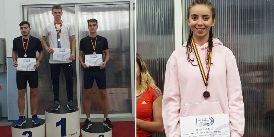 Un aur și un bronz obținute de atleții băimăreni la Campionatul național de probe combinate