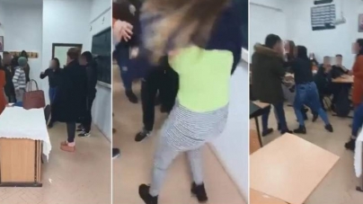 Două liceene din Borșa s-au încăierat în clasă, ignorând-o pe profesoară