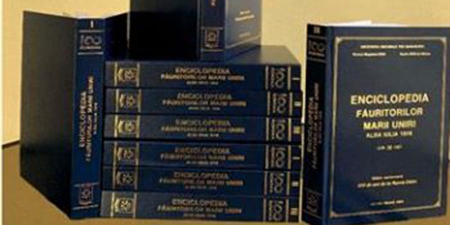 Se lansează ”Enciclopedia făuritorilor Marii Uniri. Alba Iulia 1918”