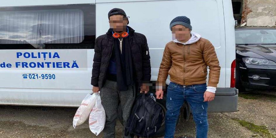 Marocani prinși înainte de a trece ilegal frontiera