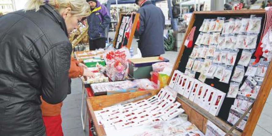 Au fost confiscate mărțișoare în valoare de 16.000 de lei