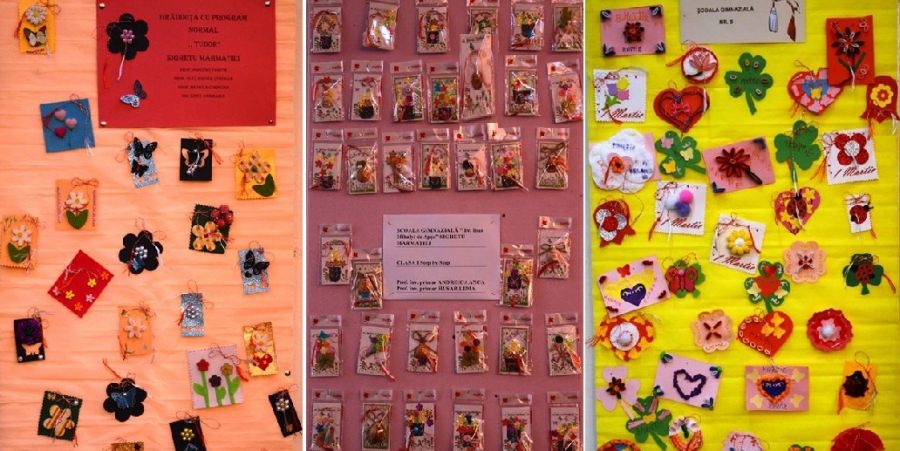 Expoziție de mărțișoare la Sighet, în scop caritabil