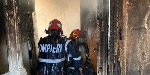 Răzbunare pedepsită: Un bărbat din Seini a incendiat locuința concubinei sale, în urma unui conflict. Flăcările au făcut prăpăd
