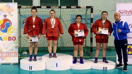10 medalii și locul 3 pe echipe pentru CSM Baia Mare la Cupa României Sambo