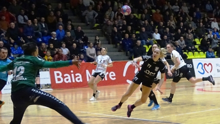 Handbalistele de la Minaur și-au consolidat locul 3 cu o victorie împotriva Gloriei Bistrița