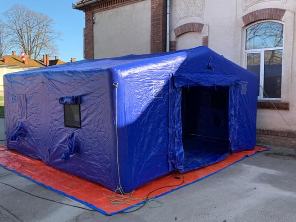 Cort de triaj epidemiologic la Spitalul Municipal Sighetu Marmației