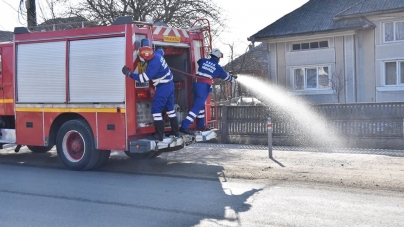 Acțiune de dezinfecție în comuna Fărcașa