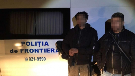 Erau din Maroc, voiau să treacă ilegal frontiera, însă au fost prinși de polițiști ai ITPF Sighet