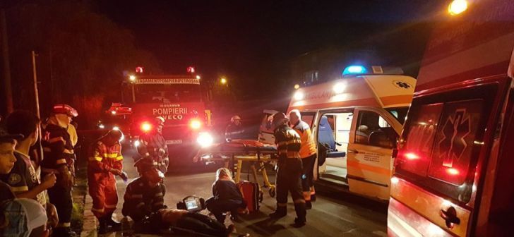 Accident rutier în Maramureș: Coliziune laterală între două autoturisme pe DN 1C, în zona Cicârlău – Ilba. Au rezultat trei victime