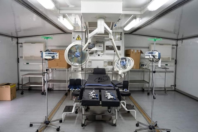 Spitalul militar e aproape gata; Zboruri militare pentru a aduce materiale sanitare din Turcia și Germania (GALERIE VIDEO ȘI FOTO)