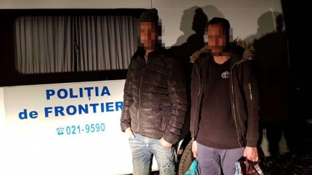 Voiau să treacă ilegal frontiera, dar au fost opriți la timp