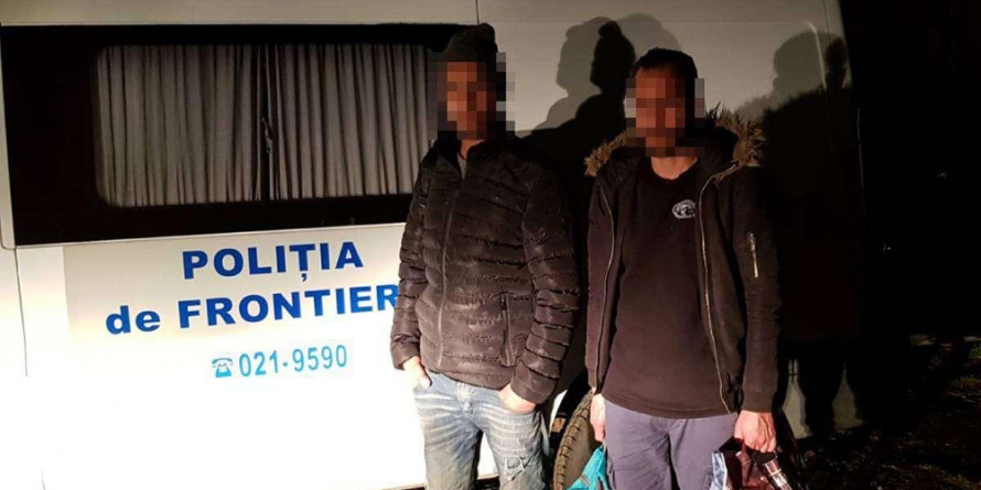 Voiau să treacă ilegal frontiera, dar au fost opriți la timp