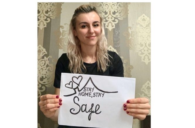 Mesajul unei campioane, de-a noastră, din Baia Mare: „Stați acasă! Rămâneți în siguranță” – recomandă și Yuliya Dumanska