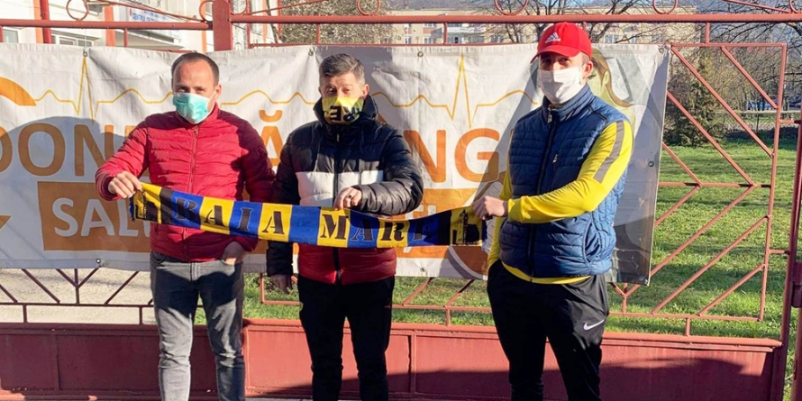 Suporterii din Maramureș se implică în lupta cu pandemia prin donare de sânge și alimente