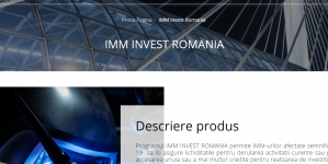 Site-ul IMM INVEST a fost relansat. În primele ore s-au înscris aproape 10.500 de firme