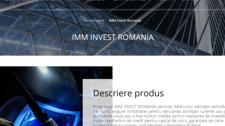 Site-ul IMM INVEST a fost relansat. În primele ore s-au înscris aproape 10.500 de firme