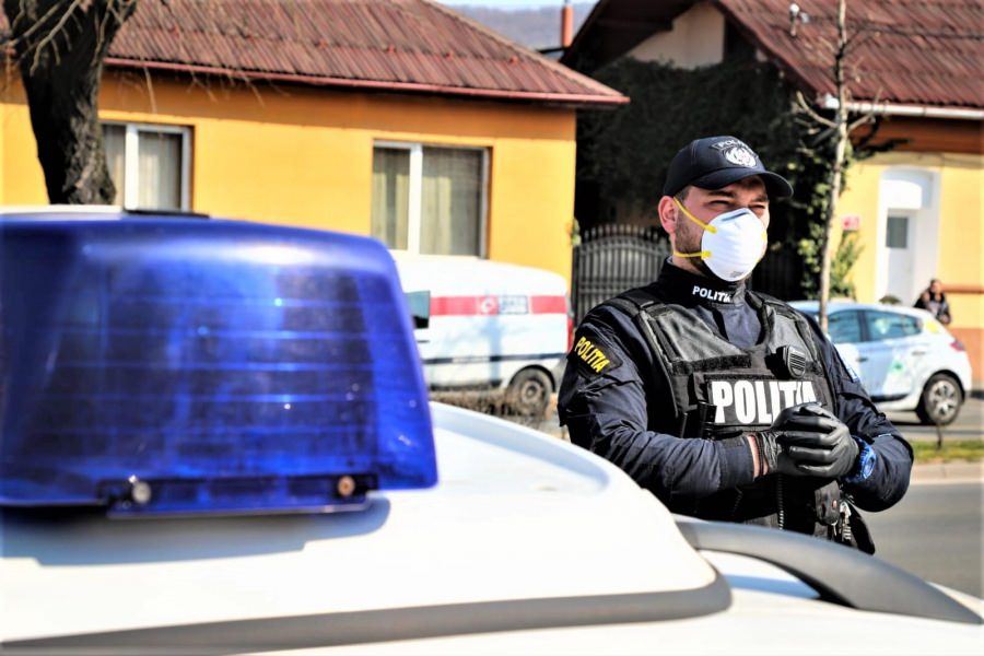 Forţele de ordine continuă acţiunile de prevenire şi limitare a infectării cu virusul COVID-19