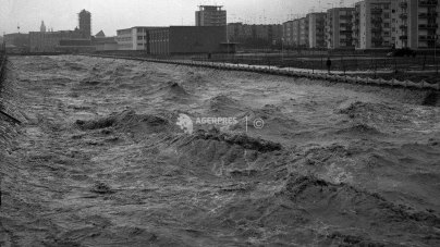 Retro Maramureș: 51 de ani de la inundațiile catastrofale care au măturat mare parte din țară. Un pod nou în Baia Mare, la un pas de a fi detonat (FOTO ARHIVĂ)