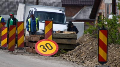 Suplimentare de fonduri: 500.000 de lei alocați pentru executarea de lucrări urgente pe relația Cătălina – Finteușu Mic